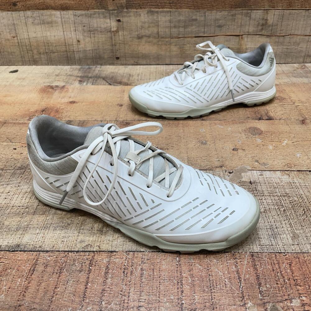 Adidas Shoes Womens Size 7.5 39 1/3 White Low Top Spikeless Golf Sneaker BD7196